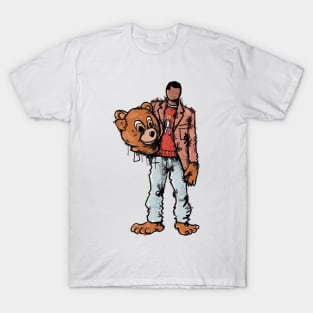 dropout bear face T-Shirt